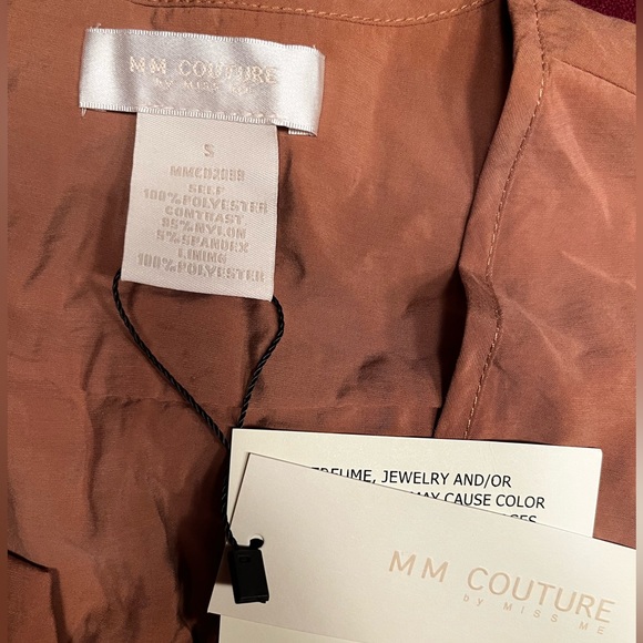 MM Couture Cocktail Dress- NEW WITH TAGS, size S - Picture 2 of 3